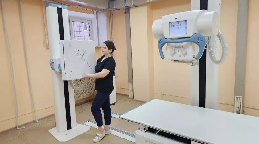 ЦГБ Бийска получила новый цифровой рентген-аппарат «Ренекс-РЦ»