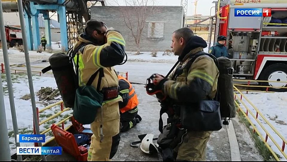 В Алтайском крае завершились масштабные пожарно-тактические учения МЧС