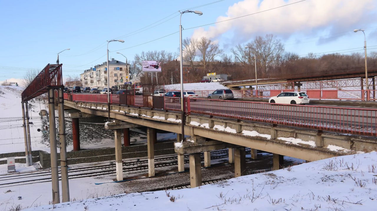 Путепровод на Калинина находится не в лучшей своей форме