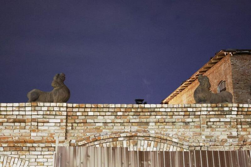 В исторический центр Барнаула вернулись чугунные львы