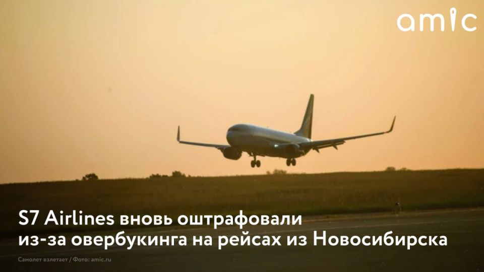 S7 оштрафовали за отказ в перелете нескольким пассажирам, которые заранее оплатили билеты на рейсы из Новосибирска