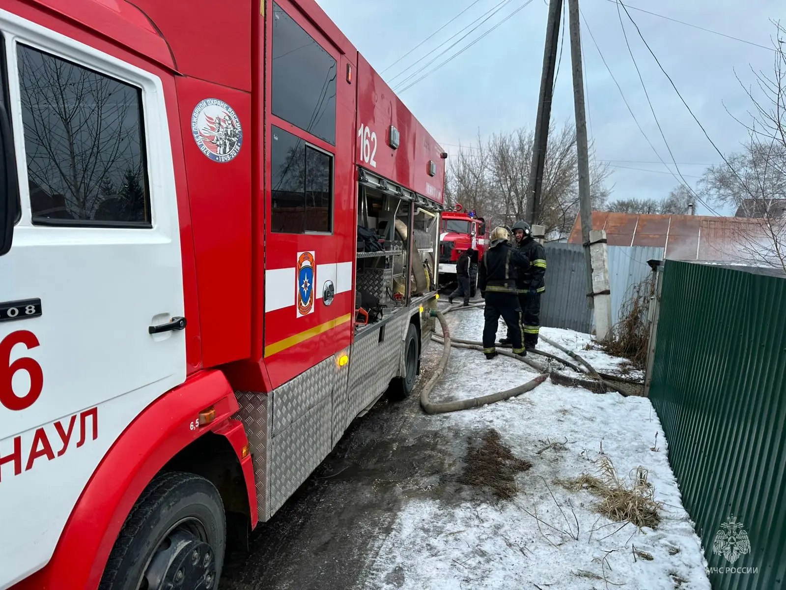 Пожары в Барнауле и пригороде: один человек погиб