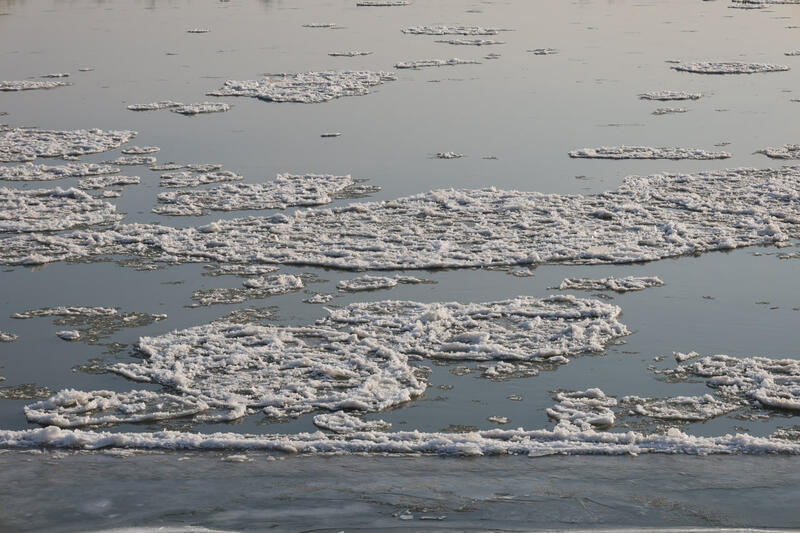Обь в Барнауле не хочет засыпать: теплая осень удерживает реку от ледостава Обь в Барнауле не хочет засыпать: теплая осень удерживает реку от ледостава