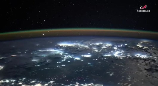 Доброе утро, Рубцовск!. Предлагаем посмотреть полярное сияние с высоты 400 километров — именно так его видят космонавты с борта Международной космической станции