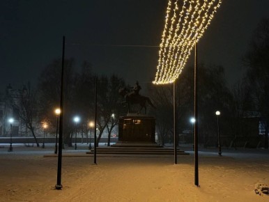Виктор Щигрев: В парке Гаркавого начался монтаж светового потолка!