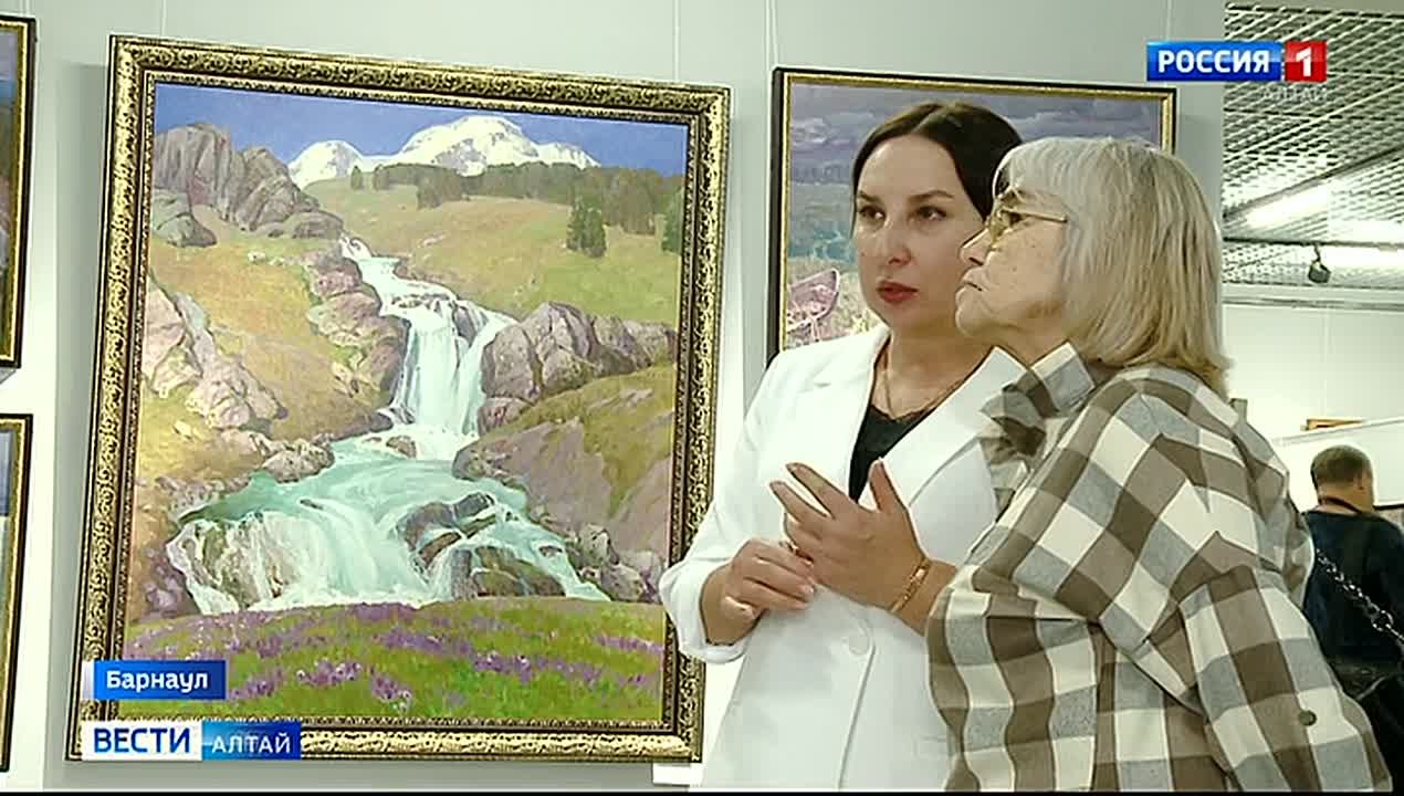 В Барнауле открылась краевая художественная выставка «Арт-Алтай-2025»