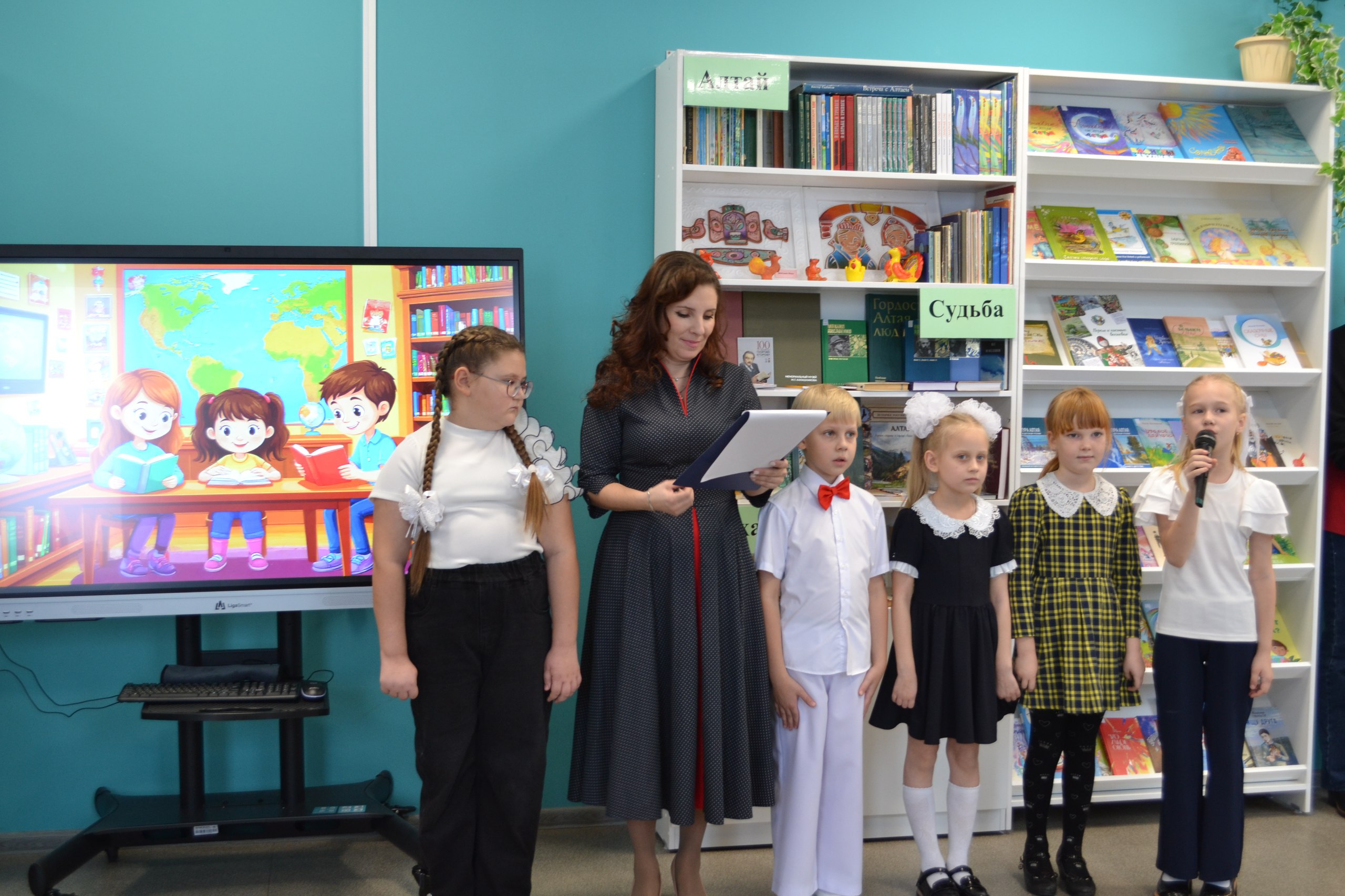 В селе Шелаболиха Алтайского края открылась современная детская модельная библиотека В селе Шелаболиха Алтайского края открылась современная детская модельная библиотека