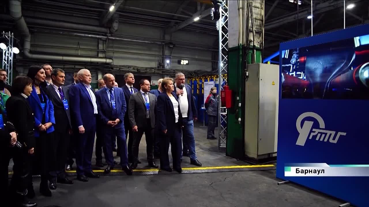 Новую производственную линию запустили на Барнаульском заводе резиновых технических изделий