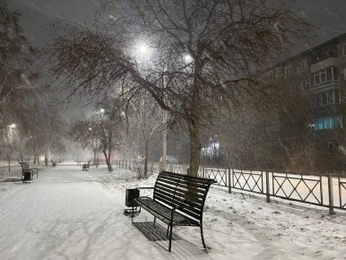 Доброе утро, Рубцовск!. Сегодня облачно с прояснениями, небольшой снег, на дорогах гололедица