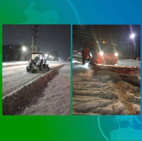 Уважаемые бийчане!. Информируем вас об организации работ по уборке и вывозу снега на территории города