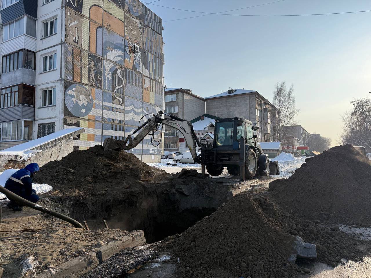 Информация о порыве на сетях водоснабжения Информация о порыве на сетях водоснабжения