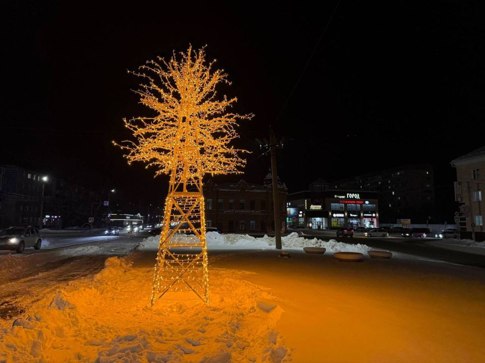 Виктор Щигрев: Наши новые световые арт-объекты Медведь, три пятиметровых дерева и новогодний шар