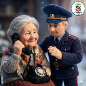 Подхватываем «теплую» эстафету у коллег из МВД России!