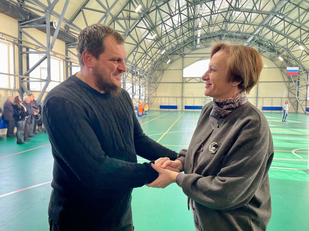 В селе Красногорское открыли физкультурно-спортивный комплекс В селе Красногорское открыли физкультурно-спортивный комплекс