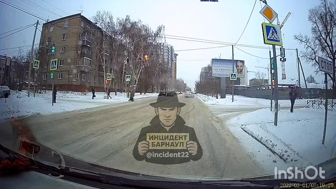 Сотрудниками Госавтоинспекции города Барнаула, был установлен и разыскан водитель