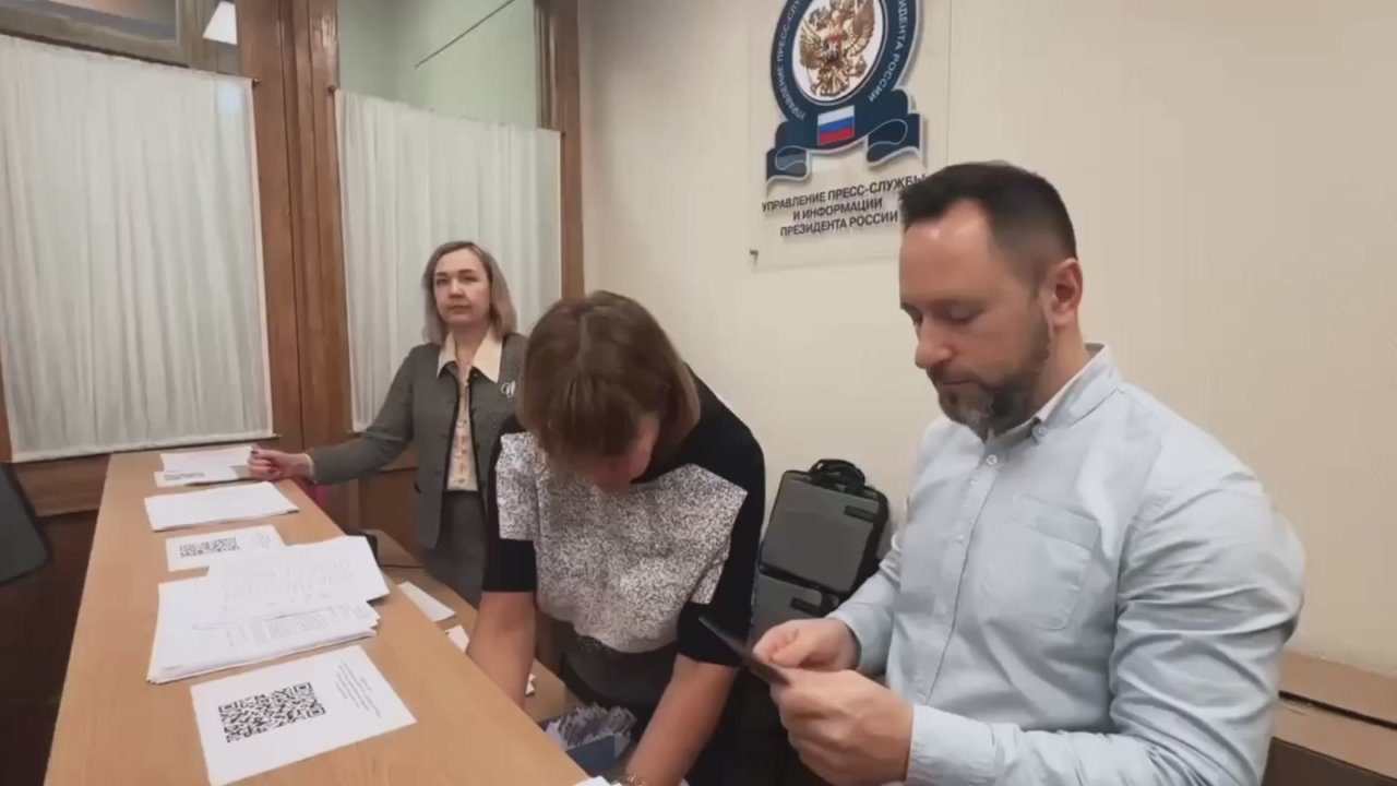 Съёмочная группа телеканала «Катунь 24» работает в Москве