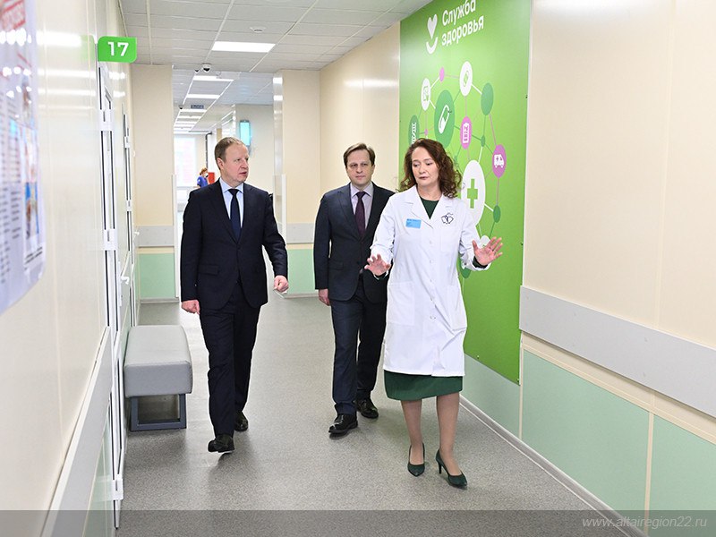 Филиал барнаульской поликлиники №1 преобразился после капитального ремонта