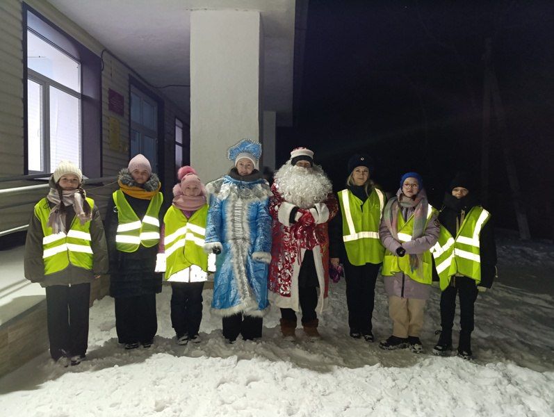 Госавтоинспекция Кулундинского района провела акцию «Безопасный Новый год и безопасные каникулы»