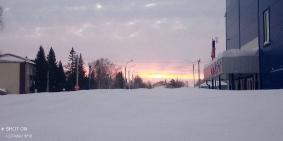 Рассвет в Алтайском крае в последний день 2025 года!