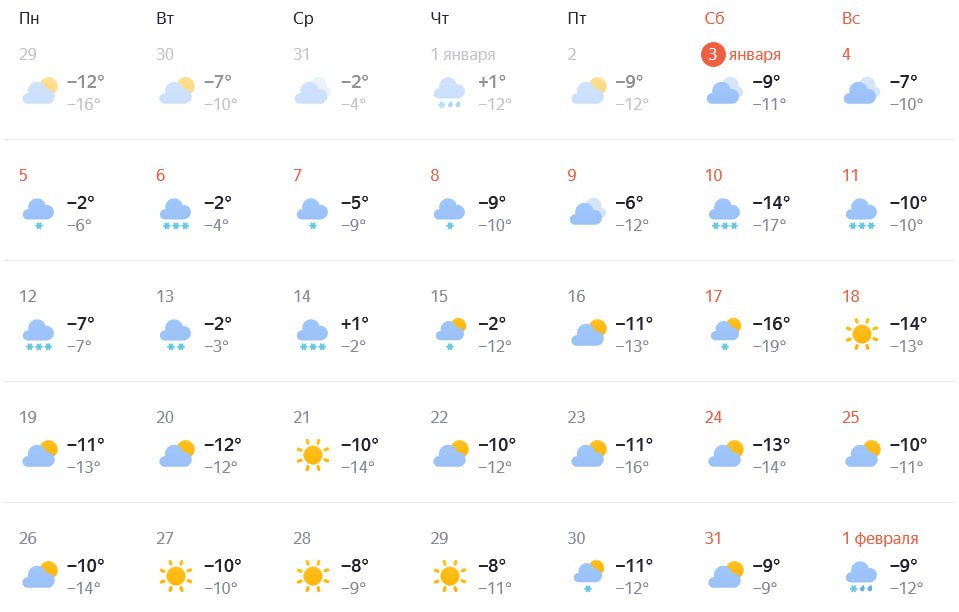 Небольшой минус, а потом плюс? В Алтайском крае ожидаются теплые новогодние праздники