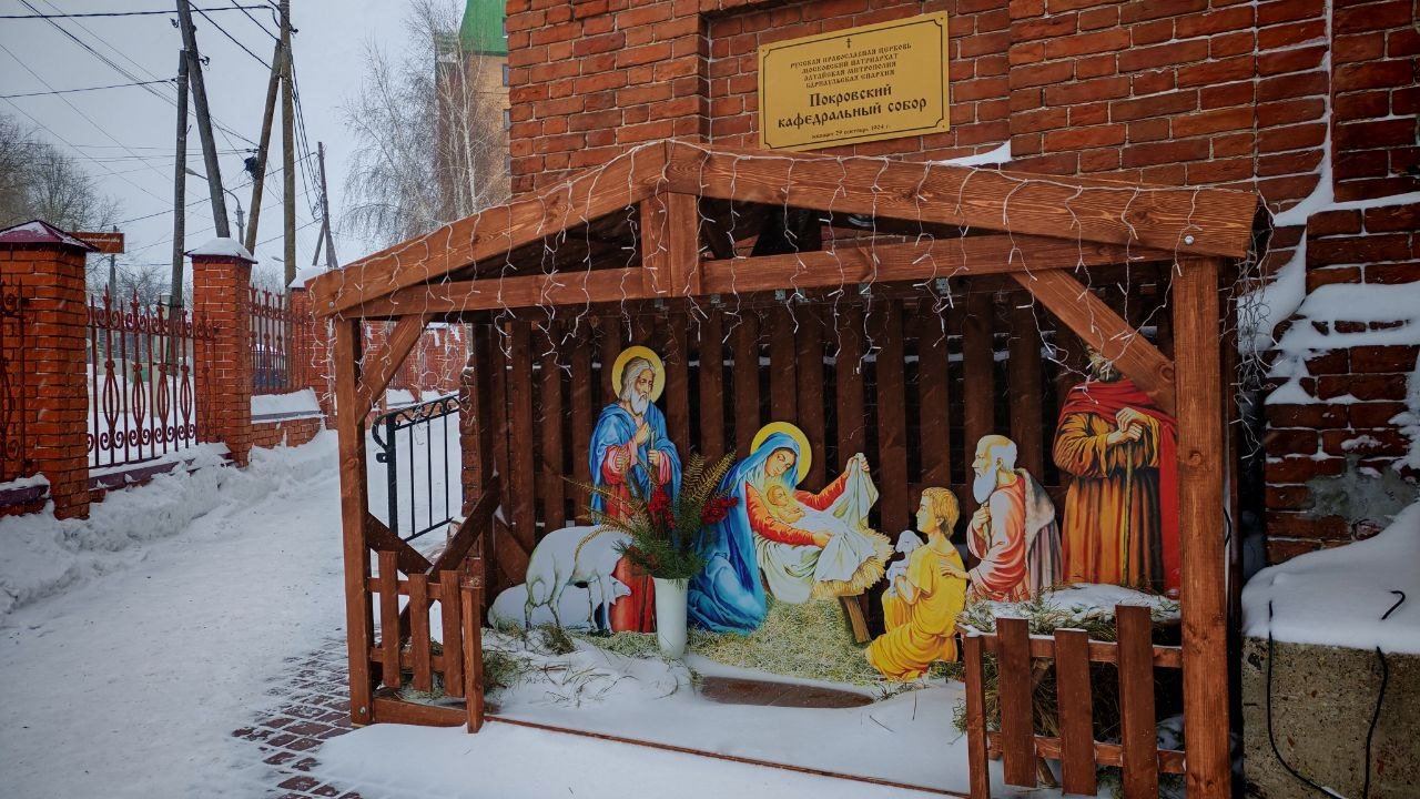 Храмы Барнаула готовятся к Рождеству Храмы Барнаула готовятся к Рождеству