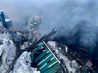 В Залесовском районе при пожаре погиб мужчина
