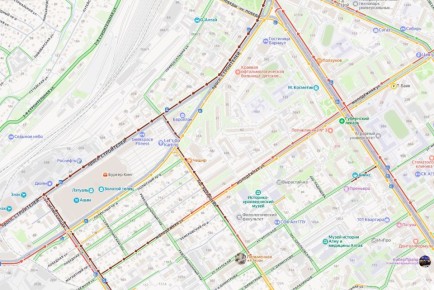 10-балльные пробки сковали Барнаул вечером 13 января