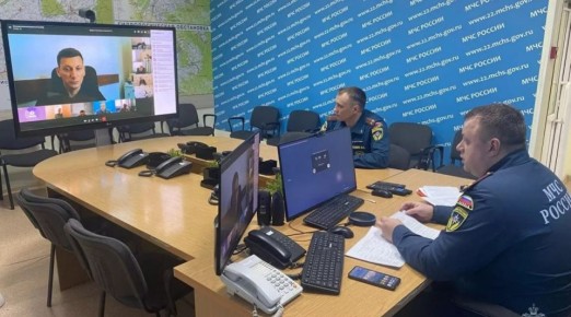 В Главном управлении МЧС России по Алтайскому краю состоялось совещание постоянно действующего оперативного штаба при КЧС