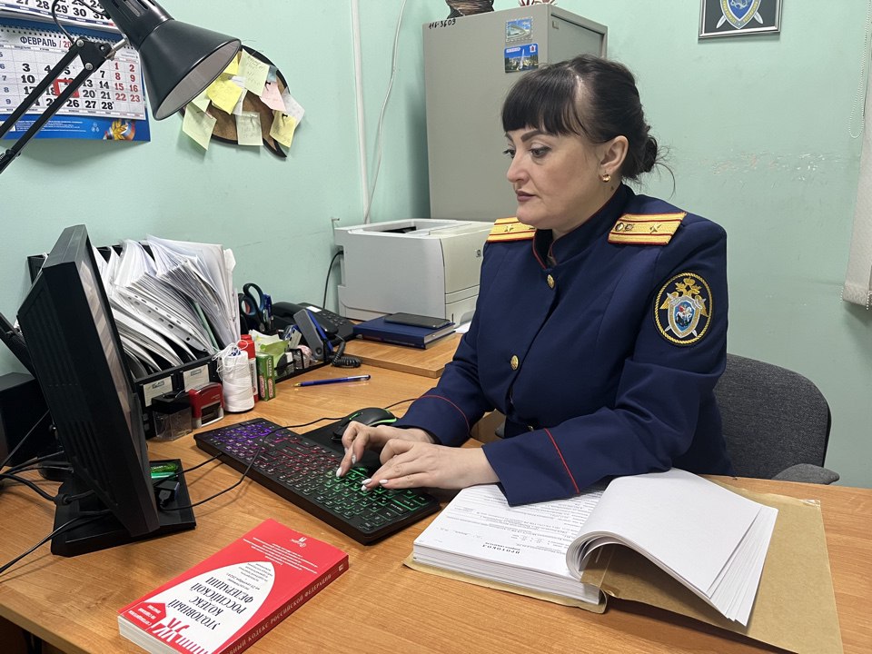 "ТАКАЯ ПРОФЕССИЯ...". «Для меня главное - восстановить справедливость»: следователь Кулундинского межрайонного следственного отдела следственного управления Следственного комитета Российской Федерации по Алтайскому краю...