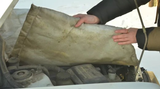 Как бийчане губят автомобили в мороз