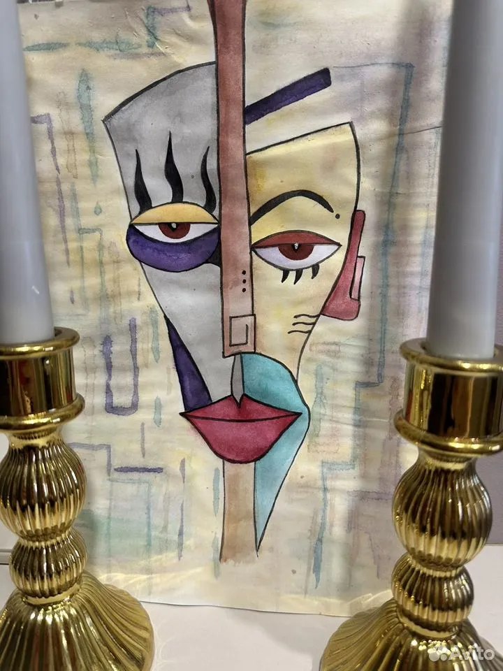 В Барнауле продают картину акварелью по цене квартиры