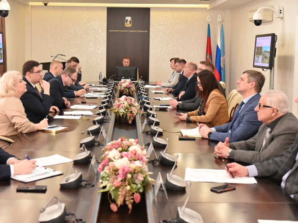 В администрации города обсудили перспективные проекты дорожной инфраструктуры