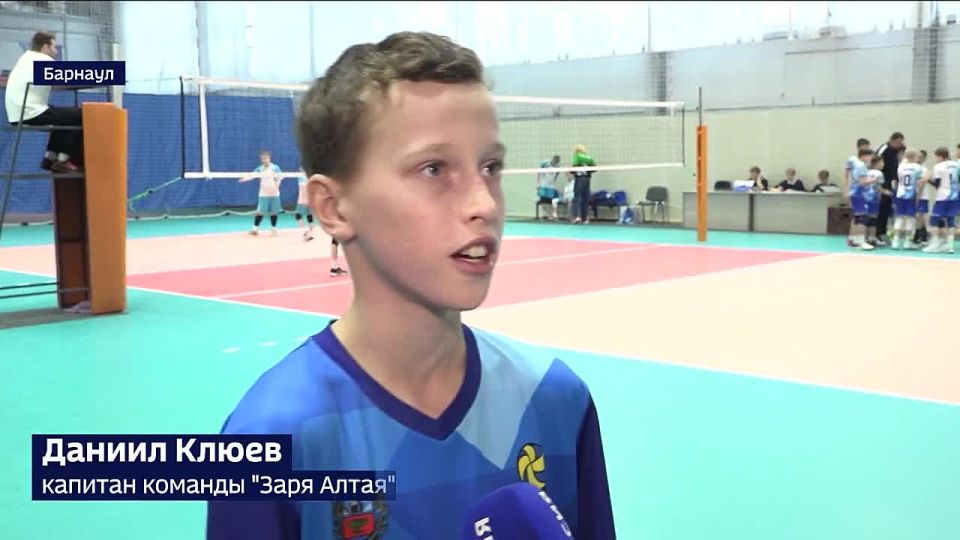 В Барнауле стартовал волейбольный турнир «Мой Алтай»