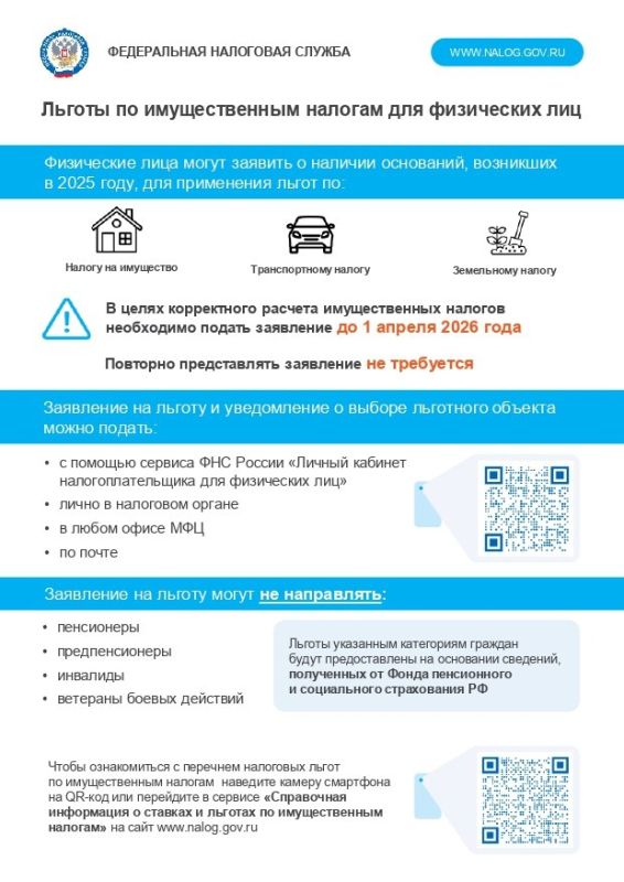 Межрайонная ИФНС России № 1 по Алтайскому краю информирует