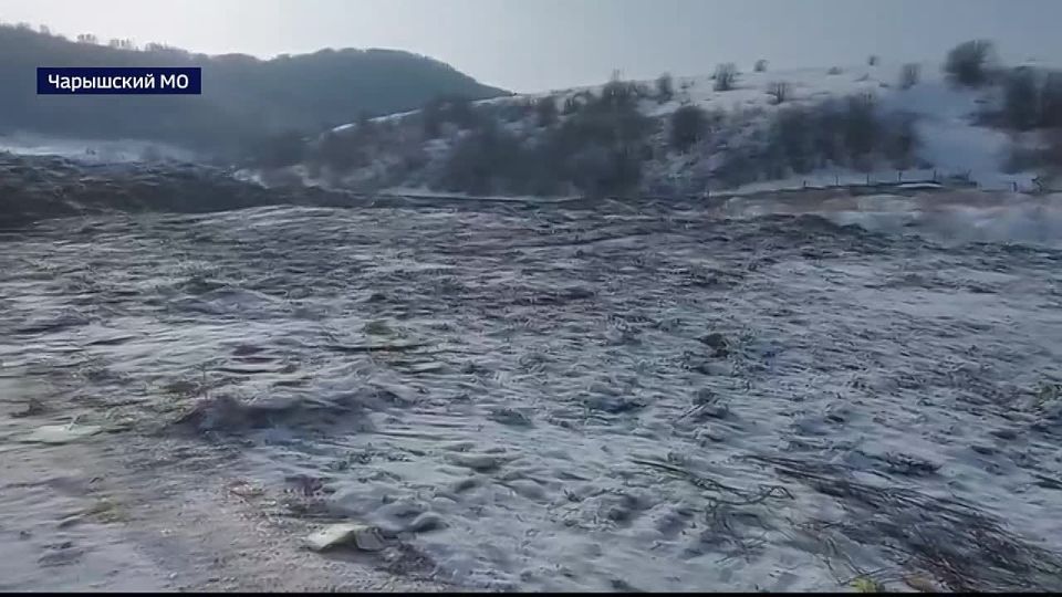 В Чарышском округе не пришлось вводить режим ЧС из-за мусора