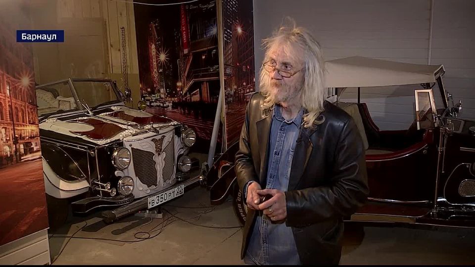 В Барнауле живёт и работает удивительный музыкант-автосамодельщик