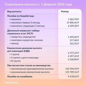 Доброе утро, Рубцовск!. С 1 февраля некоторые социальные выплаты будут проиндексированы на 5,6%