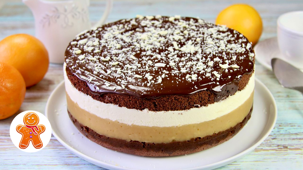 Непревзойденный торт Килиманджаро с яблоками