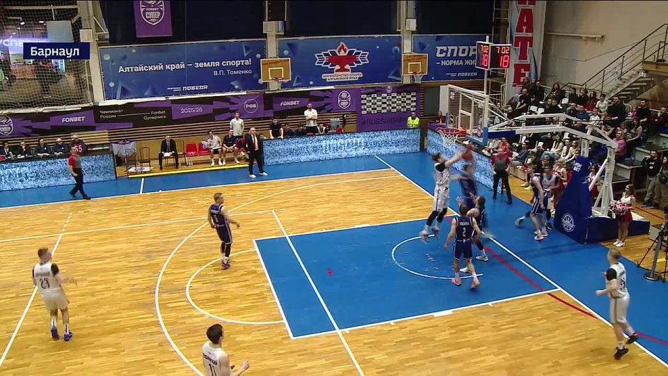 Баскетбол с приставкой «супер» продолжается на Алтае