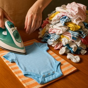 Как не сойти с ума от глажки детских вещей