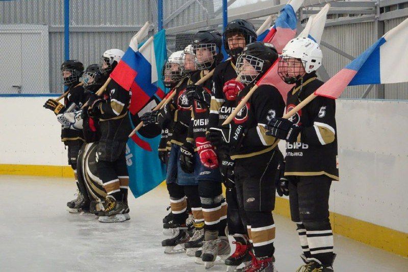 В селе Новоильинка открыли современный крытый спортивный корт