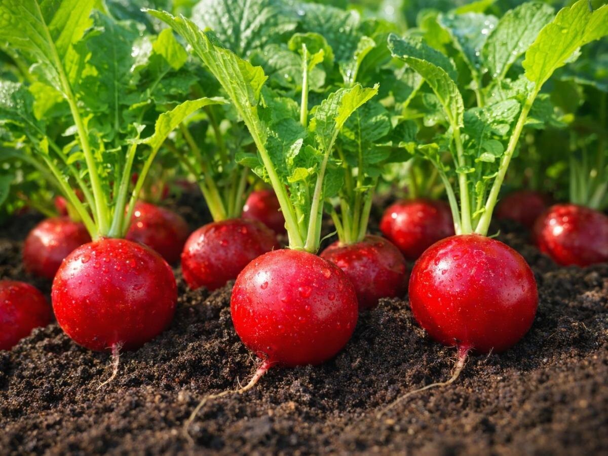 Редис для ленивого огорода: сорта, которые просты в уходе