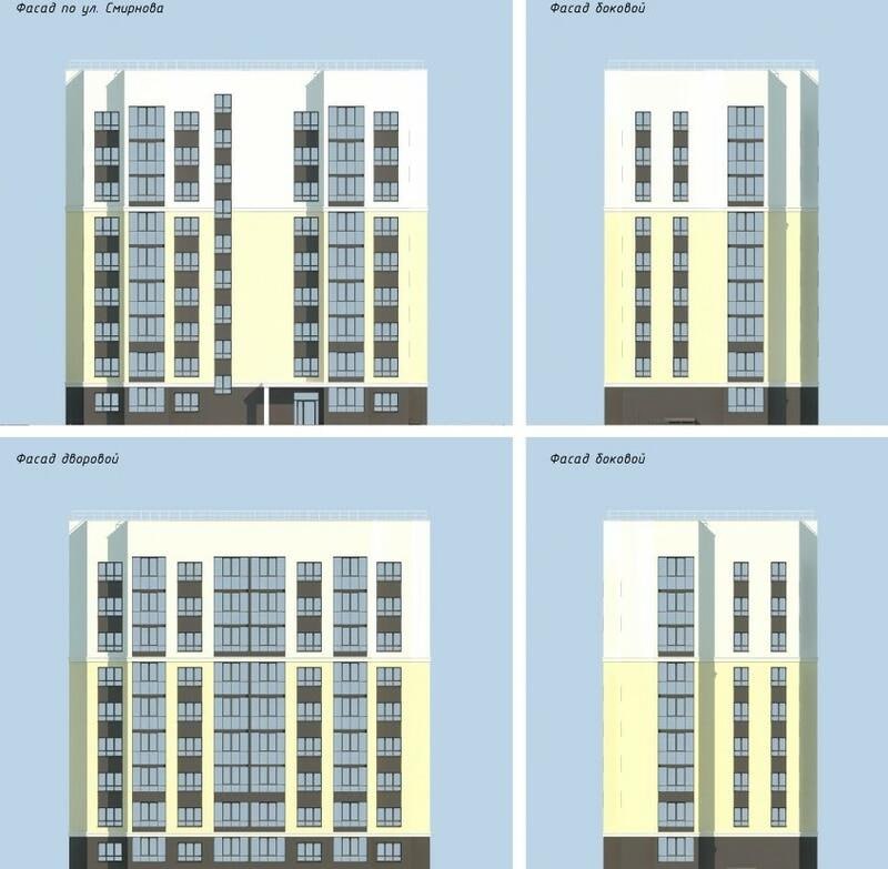 На улице Смирнова, 94, в Барнауле появится новый девятиэтажный дом На улице Смирнова, 94, в Барнауле появится новый девятиэтажный дом