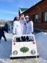 Конкурс креативных саней проходит на Сибирской Масленице