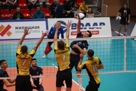 Повторная встреча волейболистов «Университета» и махачкалинского «Дагестана»