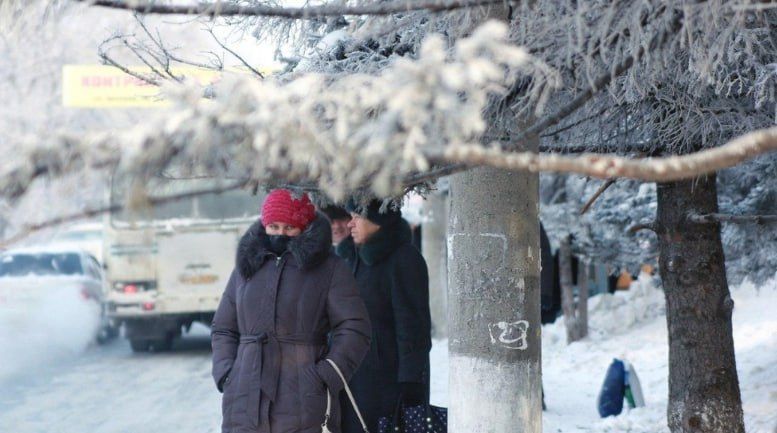 Суровые морозы ударят по Барнаулу в последнюю неделю февраля