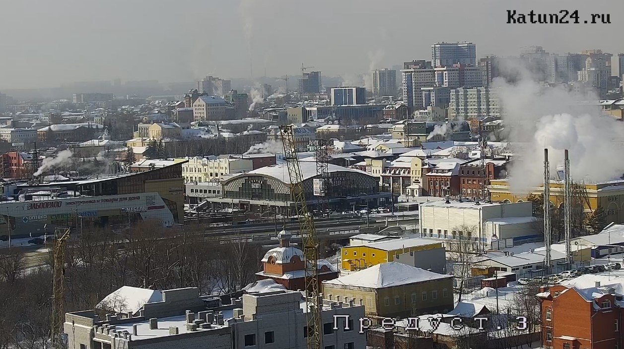 Накопление в воздухе вредных примесей прогнозируют в Барнауле