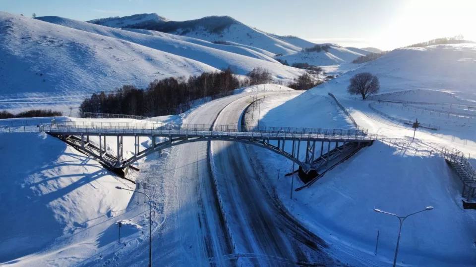 Уникальный виадук и смотровую площадку построили в Алтайском районе