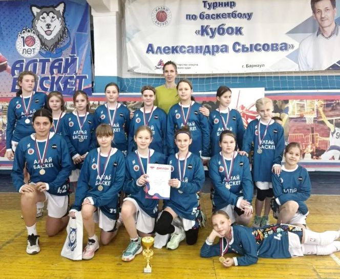 Девушки «АлтайБаскет-2015» вышли в финал Восточной детской баскетбольной лиги, заняв второе место во II туре ВДБЛ