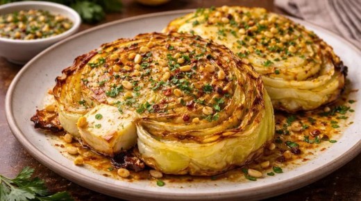 Можно в пост. Стейк из капусты - это кулинарный тренд, который покорил мир своей простотой и неожиданным вкусом